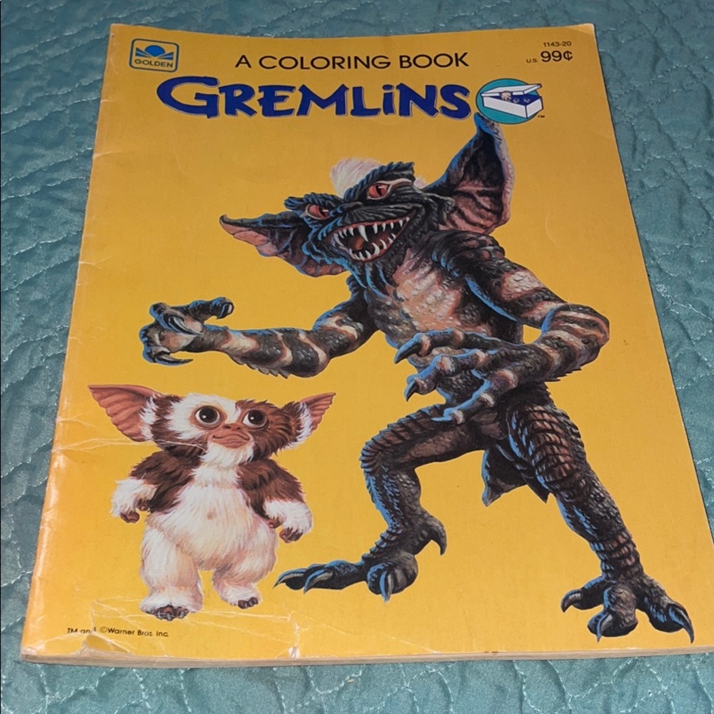 Golden Gremlins Coloring Book